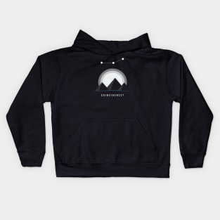 Pyramids on Orion Belt Kids Hoodie